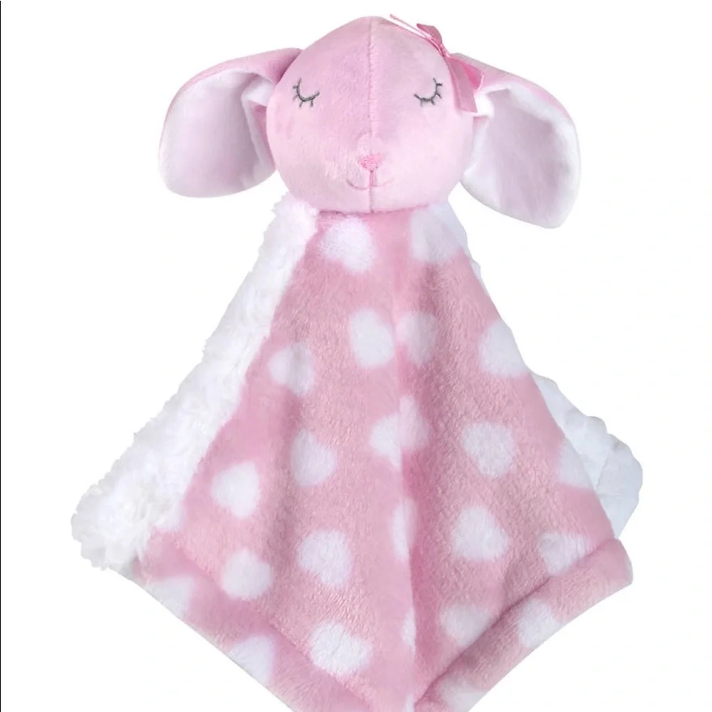 NWT- Baby Girl Blanket & Snuggler - Picture 2 of 6